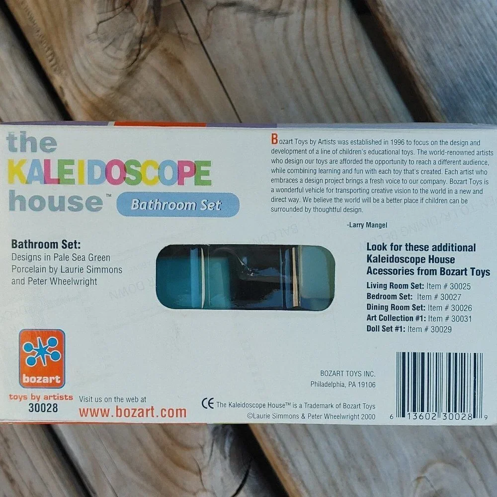 RARE Bozart the Kaleidoscope House Bathroom Set - Picture 3 of 5